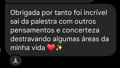 Depoimento de participante